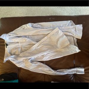 Button Down seersucker top!